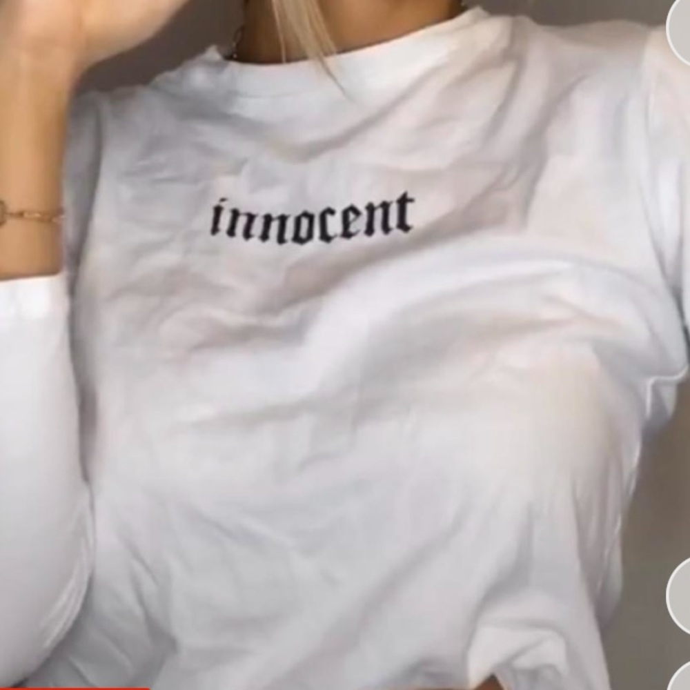 Adika Long Sleeve White Innocent Shirt / Tee